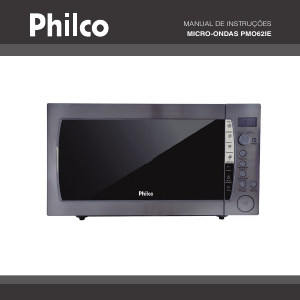 Manual Philco PMO62IE Micro-onda