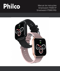 Manual Philco PSW01P Relógio inteligente