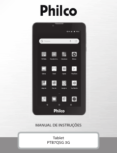 Manual Philco PTB7QSG Tablet