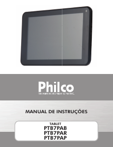 Manual Philco PTB7PAP Tablet