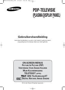 Handleiding Samsung PS-50P4H1 Plasma televisie