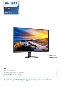 Kullanım kılavuzu Philips 27E1N5500LA LED ekran