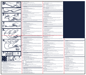 Manual Varta 57977101111 Carregador portátil