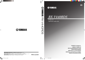 Mode d’emploi Yamaha RX-V440RDS Récepteur