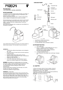 Brugsanvisning Pigeon 16899 Brystpumpe