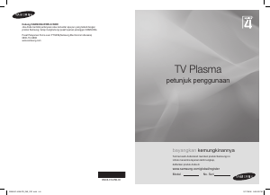 Panduan Samsung PS50A410C1 Televisi Plasma