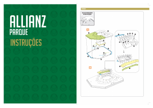 Návod Nanostad Allianz Parque (Palmeiras) 3D puzzle