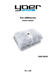 Manual Yoer EB01 Bero Electric Blanket