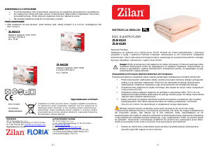 Instrukcja Zilan ZLN 4113 Koc elektryczny