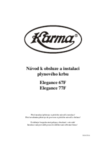 Manuál Karma Elegance 67F Elektrický krb