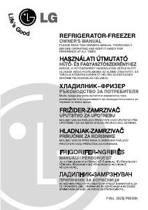 Manual LG GN-U212S Fridge-Freezer