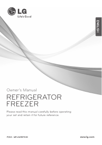 Manual LG GR-V292SCA Fridge-Freezer