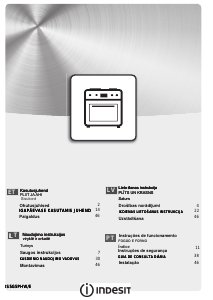 Manual Indesit IS5G0PMW/E Fogão