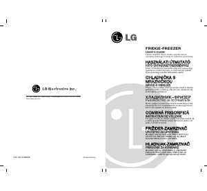 Használati útmutató LG GR-F429BVQA Hűtő és fagyasztó