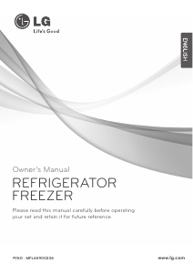 Manual LG GR-V262SCA Fridge-Freezer