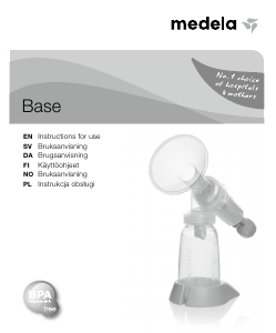 Handleiding Medela Base Borstkolf