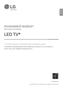 Használati útmutató LG 65NANO926PB LED-es televízió