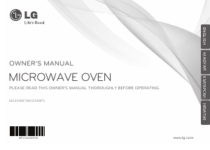 Handleiding LG MS2340FS Magnetron