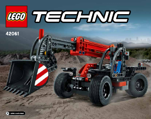 Руководство ЛЕГО set 42061 Technic Телескопический погрузчик