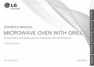Manual LG MB3941CS Microwave
