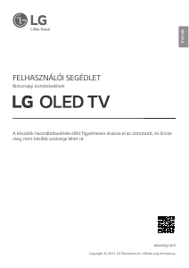 Használati útmutató LG OLED83C11LA OLED-televízió