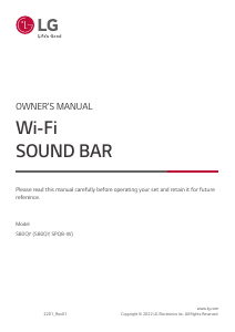 Manual LG S80QY Speaker