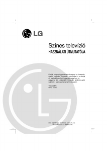 Használati útmutató LG RZ-21CA85MX Televízió