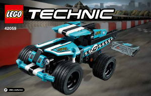 Bruksanvisning Lego set 42059 Technic Stuntbil