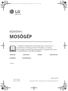 Használati útmutató LG F4DN409N0 Mosógép