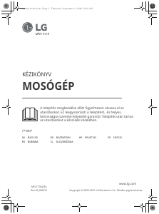 Használati útmutató LG F4WN208N4E Mosógép