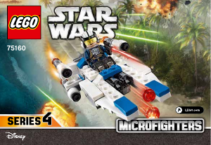 Manuale Lego set 75160 Star Wars U-Wing microfighter