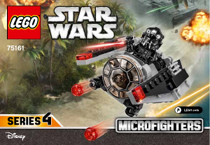 Käyttöohje Lego set 75161 Star Wars TIE-hyökkääjä mikrohävittäjä