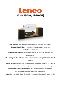 Manuale Lenco LS-500OK Giradischi