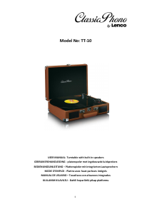 Manual Lenco TT-10BN Turntable