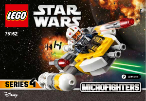 Käyttöohje Lego set 75162 Star Wars Y-siipinen mikrohävittäjä