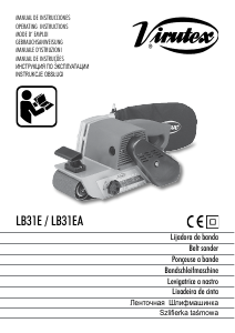 Manuale Virutex LB31E Levigatrice a nastro