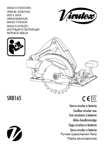 Manual Virutex SRB165 Serra circular