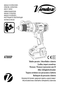 Manuale Virutex ATB80P Trapano avvitatore