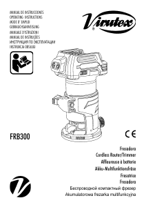 Manual Virutex FRB300 Plunge Router