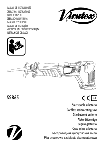 Handleiding Virutex SSB65 Reciprozaag