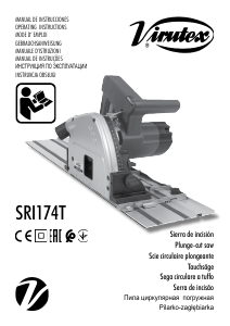 Manuale Virutex SRI174T Sega ad immersione