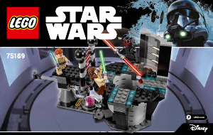 Instrukcja Lego set 75169 Star Wars Pojedynek na Naboo