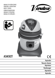 Manual Virutex ASM582T Aspirador