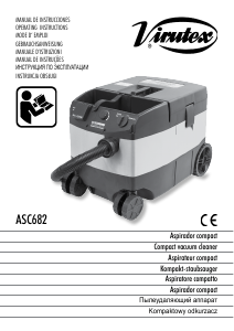 Manual de uso Virutex ASC682 Aspirador
