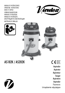 Manual Virutex AS282K Vacuum Cleaner