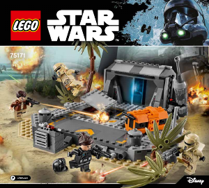 deshonesto étnico Esplendor Manual de uso Lego set 75171 Star Wars Battle of Scarif