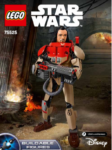 Käyttöohje Lego set 75525 Star Wars Baze Malbus