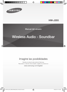 Manual de uso Samsung HW-J355 Altavoz