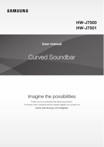 Handleiding Samsung HW-J7500 Luidspreker