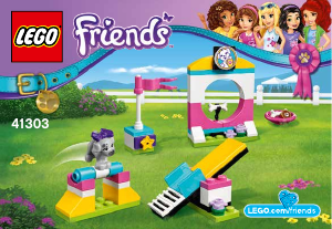 Mode d’emploi Lego set 41303 Friends L'aire de jeux des chiots